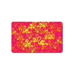 Flamingo Pattern Magnet (name Card) by ValentinaDesign