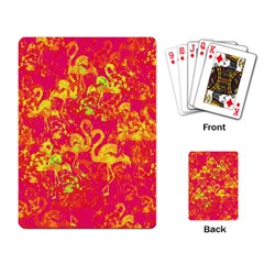 Flamingo Pattern Playing Card by ValentinaDesign