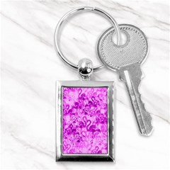 Flamingo Pattern Key Chains (rectangle)  by ValentinaDesign