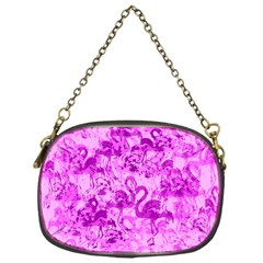 Flamingo Pattern Chain Purses (one Side) 