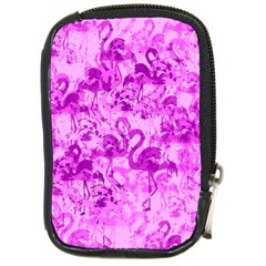 Flamingo Pattern Compact Camera Cases by ValentinaDesign