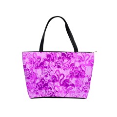 Flamingo Pattern Shoulder Handbags by ValentinaDesign