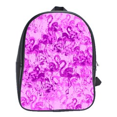 Flamingo Pattern School Bags(large)  by ValentinaDesign