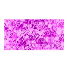 Flamingo Pattern Satin Wrap by ValentinaDesign