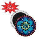 Abstract Mechanical Object 1.75  Magnets (10 pack)  Front