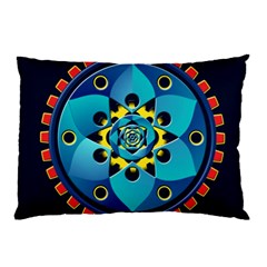 Abstract Mechanical Object Pillow Case