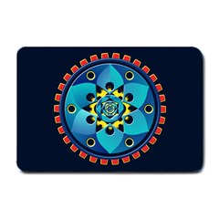 Abstract Mechanical Object Small Doormat 