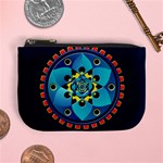 Abstract Mechanical Object Mini Coin Purses Front