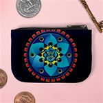 Abstract Mechanical Object Mini Coin Purses Back