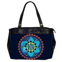 Abstract Mechanical Object Office Handbags (2 Sides) 