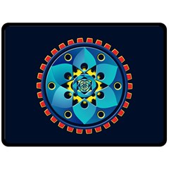 Abstract Mechanical Object Fleece Blanket (large) 