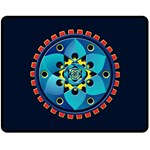 Abstract Mechanical Object Double Sided Fleece Blanket (Medium)  58.8 x47.4  Blanket Back