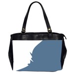 Blue White Hill Office Handbags (2 Sides)  Front