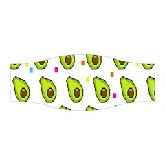 Avocado Seeds Green Fruit Plaid Stretchable Headband