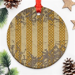 Wall Paper Old Line Vertical Ornament (round) by Mariart