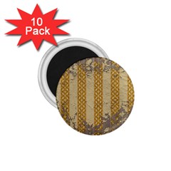 Wall Paper Old Line Vertical 1 75  Magnets (10 Pack) 