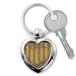 Wall Paper Old Line Vertical Key Chains (Heart)  Front