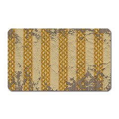 Wall Paper Old Line Vertical Magnet (rectangular)