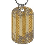 Wall Paper Old Line Vertical Dog Tag (One Side) Front