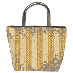 Wall Paper Old Line Vertical Bucket Bags by Mariart