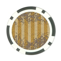 Wall Paper Old Line Vertical Poker Chip Card Guard (10 Pack)