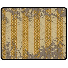 Wall Paper Old Line Vertical Fleece Blanket (medium)  by Mariart