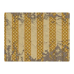 Wall Paper Old Line Vertical Double Sided Flano Blanket (mini) 