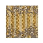 Wall Paper Old Line Vertical Small Satin Scarf (Square) Front