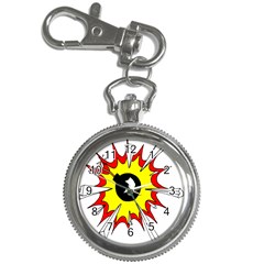 Book Explosion Boom Dinamite Key Chain Watches by Mariart