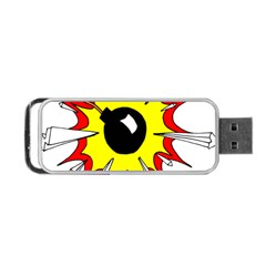 Book Explosion Boom Dinamite Portable Usb Flash (one Side)