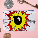 Book Explosion Boom Dinamite Large Coin Purse Back