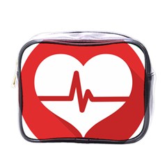 Cardiologist Hypertension Rheumatology Specialists Heart Rate Red Love Mini Toiletries Bags