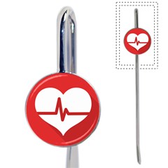 Cardiologist Hypertension Rheumatology Specialists Heart Rate Red Love Book Mark by Mariart