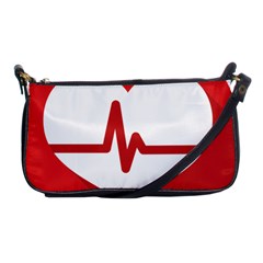 Cardiologist Hypertension Rheumatology Specialists Heart Rate Red Love Shoulder Clutch Bags