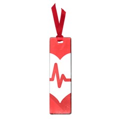 Cardiologist Hypertension Rheumatology Specialists Heart Rate Red Love Small Book Marks by Mariart