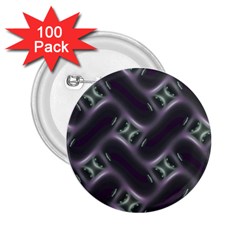 Closeup Purple Line 2 25  Buttons (100 Pack) 