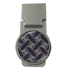 Closeup Purple Line Money Clips (round) 