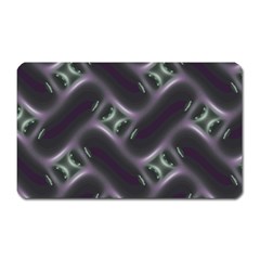 Closeup Purple Line Magnet (rectangular) by Mariart