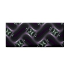 Closeup Purple Line Cosmetic Storage Cases by Mariart