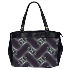 Closeup Purple Line Office Handbags (2 Sides)  by Mariart