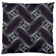 Closeup Purple Line Large Cushion Case (one Side) by Mariart