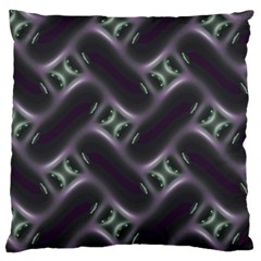 Closeup Purple Line Standard Flano Cushion Case (one Side)