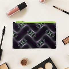 Closeup Purple Line Cosmetic Bag (xs)