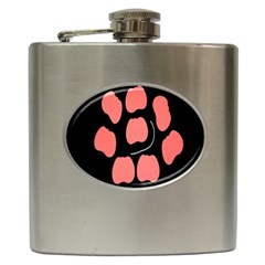 Craft Pink Black Polka Spot Hip Flask (6 Oz)