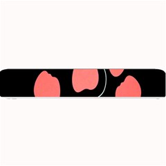 Craft Pink Black Polka Spot Small Bar Mats by Mariart