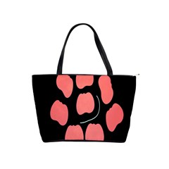 Craft Pink Black Polka Spot Shoulder Handbags by Mariart