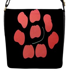 Craft Pink Black Polka Spot Flap Messenger Bag (s) by Mariart