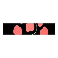 Craft Pink Black Polka Spot Velvet Scrunchie by Mariart