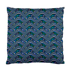 Boomarang Pattern Wave Waves Chevron Green Line Standard Cushion Case (one Side) by Mariart