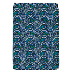 Boomarang Pattern Wave Waves Chevron Green Line Flap Covers (l)  by Mariart